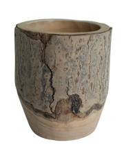 Small Wood Vase