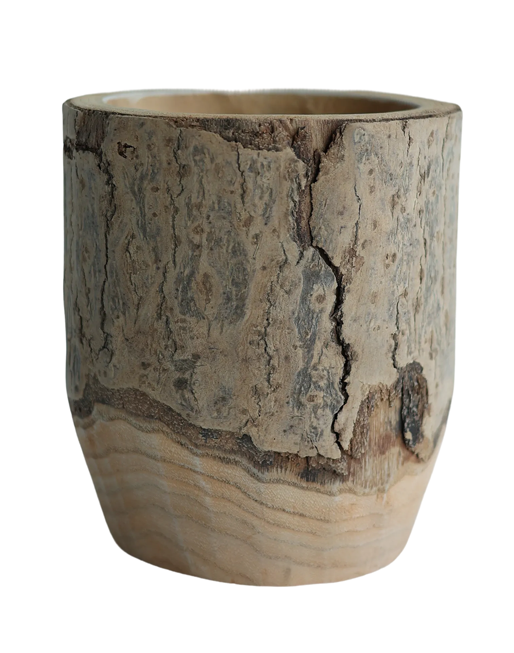 Small Wood Vase