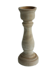 Wood Candle Stick Medium
