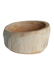 Wood Sculpture Vase